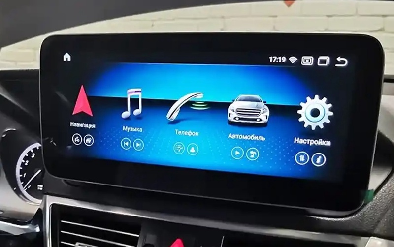 Монитор мультимедиа android для Mercedes-benz E-class W212